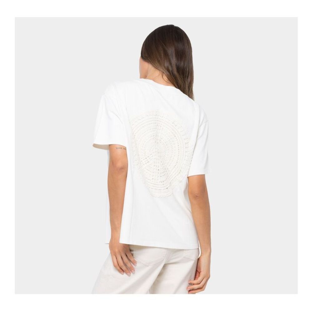 Peace Love World Women's Top Sz M Make Your Selection: Cotton Wide White